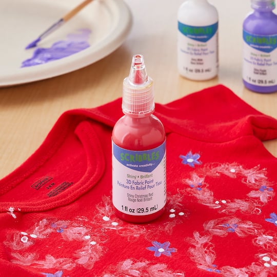 Scribbles® Shiny 3D Fabric Paint